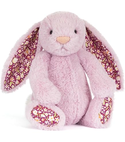 Bashful Pink Bunny Medium - L: 9 cm x L: 12 cm x H: 31 cm : Amazon